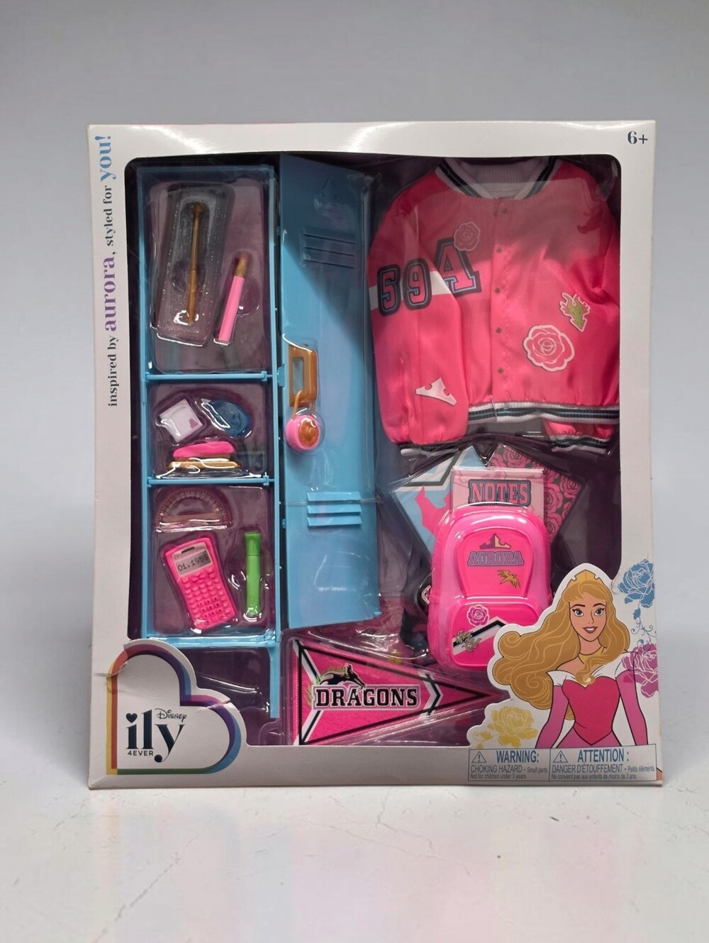 Disney ILY 4ever Aurora Inspired 18" Deluxe Fashion & Accy Pack